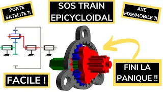 ENFIN comprendre les TRAINS ÉPICYCLOÏDAUX (simplement et efficacement)