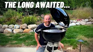 New Weber Kettle Master Touch with Hinge - First Impressions Review