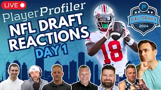 Draft Day Insights: NFL Draft Day One Reactions - NFL & Fantasy Takeaways for Dynasty & Redraft 🏈