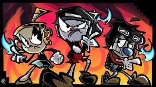 Can 2 Idiots Beat Cuphead? (FULL GAME)