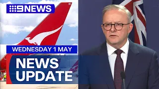 Qantas privacy data glitch; PM reveals domestic violence victims support funding | 9 News Australia