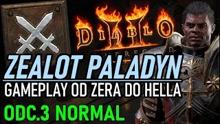 #3 ZEALOT PALADYN - JAK GRAĆ OD ZERA DO HELLA! PORADNIK W PRAKTYCE! *NORMAL* DIABLO 2: RESURRECTED