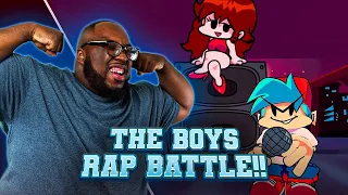 EddieVR - Friday Night Funkin VR Rap Battles w/ The Boys (REACTIONS)