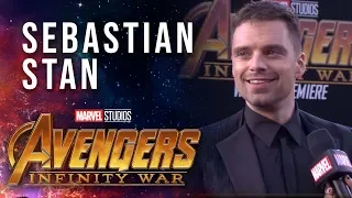Sebastian Stan Live at the Avengers: Infinity War Premiere