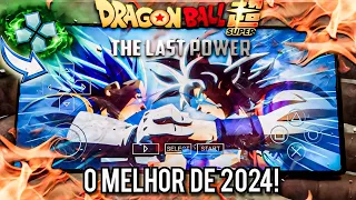 🔥 SAIU DRAGON BALL SUPER THE LAST POWER - (MOD DBZ TTT) PARA ANDROID ATUALIZADO NO PPSSPP (2024)