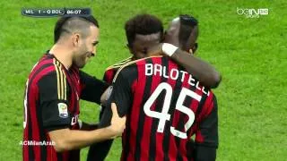 Mario Balotelli goal vs Bologna