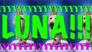 HAPPY BIRTHDAY LUNA! - EPIC Happy Birthday Song