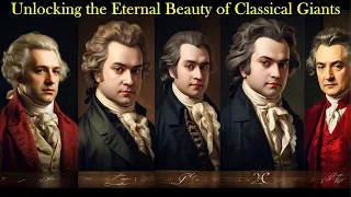 Musical Legends: Unveiling the Timeless Masterpieces of Mozart, Beethoven, Bach, Chopin, and Vivaldi