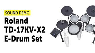 Roland | TD-17 KVX2 | E-Drum Set | Sound Demo (no talking)
