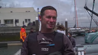 The Ocean Race Europe 2021: Leg 1, Finish Interview, 2-June, CORUM L'Épargne