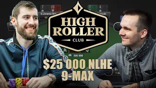 25 000$ High Roller Club: Бодяковский, Мартиросян, Малиновский, Аддамо : D