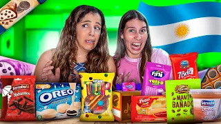 TESTANDO OS DOCES MAIS BIZARROS DA ARGENTINA!