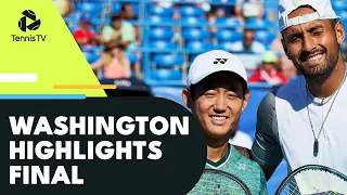 Nick Kyrgios and Yoshihito Nishioka Play for the Title | Washingon 2022 Final Highlights