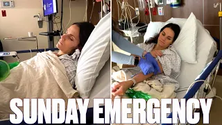 MOM TAKEN TO THE EMERGENCY ROOM WHILE DAD BATTLES A MUCH MORE SERIOUS MAN COLD