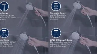 GROHE | Vitalio Comfort Hand Shower | Product Video