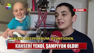 Kanseri yendi, şampiyon oldu!