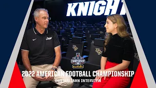 2022 American Football Championship: UCF Head Coach Gus Malzahn Interview