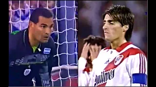 Dos penales: Trotta sorprende a Chilavert (y a Vélez)