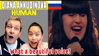 Diana Ankudinova - Human (cover) | Dutch couple REACTION