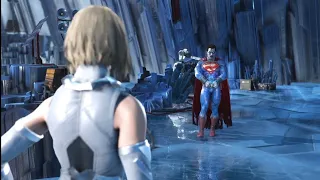 When Supergirl met bizarro Superman