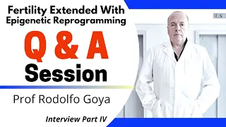 Q&A Fertility Extended By Epigenetic Reprogramming Of Hypothalamus | Prof Rodolfo Goya - Ep4