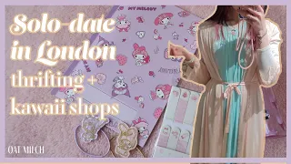 Go on a Solo Date with me in London 💖 Kawaii Shops I Thrifting I Anime & Manga I Hot Chocolate ☕