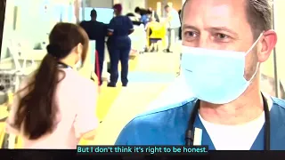 BBC London visits Queen's Hospital emergency department
