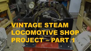 5" GAUGE 0-4-0T LIVE STEAM LOCOMOTIVE - PART 1