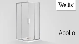 Wellis Apollo shower cabin installation guide