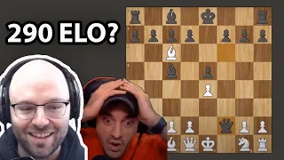 Reacting to Unbelievable 290 Elo Chess Video