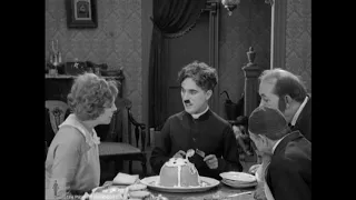 Charlie Chaplin - Cake hat gag - The Pilgrim