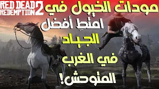 RED DEAD REDEMPTION 2 - شرح  أفضل مودات الخيول