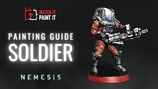 Nemesis Board Game - Painting Soldier