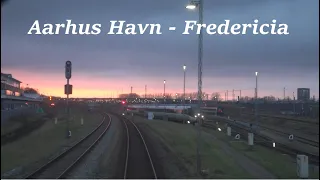 Führerstandsmitfahrt Dänemark / Førerrumstur Danmark:  Aarhus havn - Fredericia MZ1449