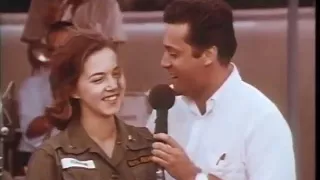 Jack Jones sings Wives and Lovers to an Army nurse