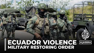 Ecuador violence: Authorities take back control of prisons