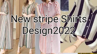 New Gorgeous And Elegant Stripe Kurta/Lining kurta Designs