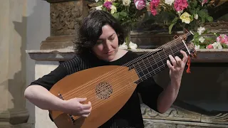 J. S. Bach - Fugue in G minor BWV 1000 - Evangelina Mascardi, baroque lute