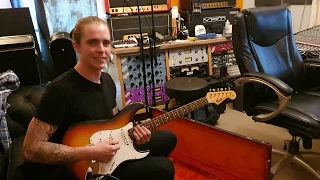 The Treatment guitarist Tao plays Matt Tuck's BFMV Bullet For My Valentine 1965 Fender Strat