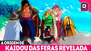 REVELADO O PASSADO DE KAIDO NOS ROCKS E A LIGAÇÃO COM JOYBOY-LUFFY VS KAIDO EXPLICADO-One Piece 1076