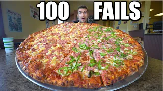 UNDEFEATED FOR 5 YEARS - GARBONZO’S MONSTER PIZZA EATING CHALLENGE IN IDAHO