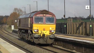 (HD) Trains at Tamworth & Stoke On Trent - 21/11/13