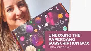 SURPRISE MONTHLY STATIONERY BOX | Unboxing the Papergang Subscription box