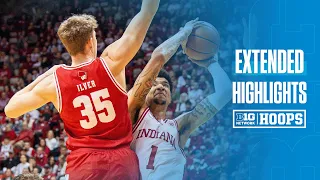 Wisconsin at Indiana | Extended Highlights | Big Ten Men's Basketball | Feb. 27, 2024