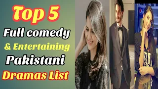 Top 5 Full Comedy & Entertaining Pakistani Drama List || Pak Television Academy