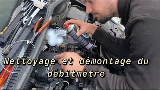 Comment nettoyer un débitmètre  de voiture