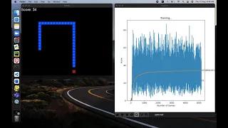 AI plays Snake | Reinforcement Learning