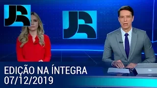 Assista à íntegra do Jornal da Record | 07/12/2019