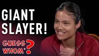 Emma Raducanu shows Andy who's boss - Guess Whom* - Australian Open 2022