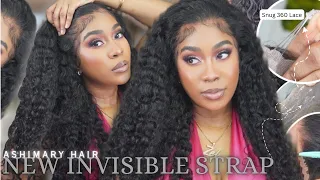 🔥YOU NEED THIS! Invisi-Strap Snug 360 Lace Wig | Water Wave | Ashimary Hair
